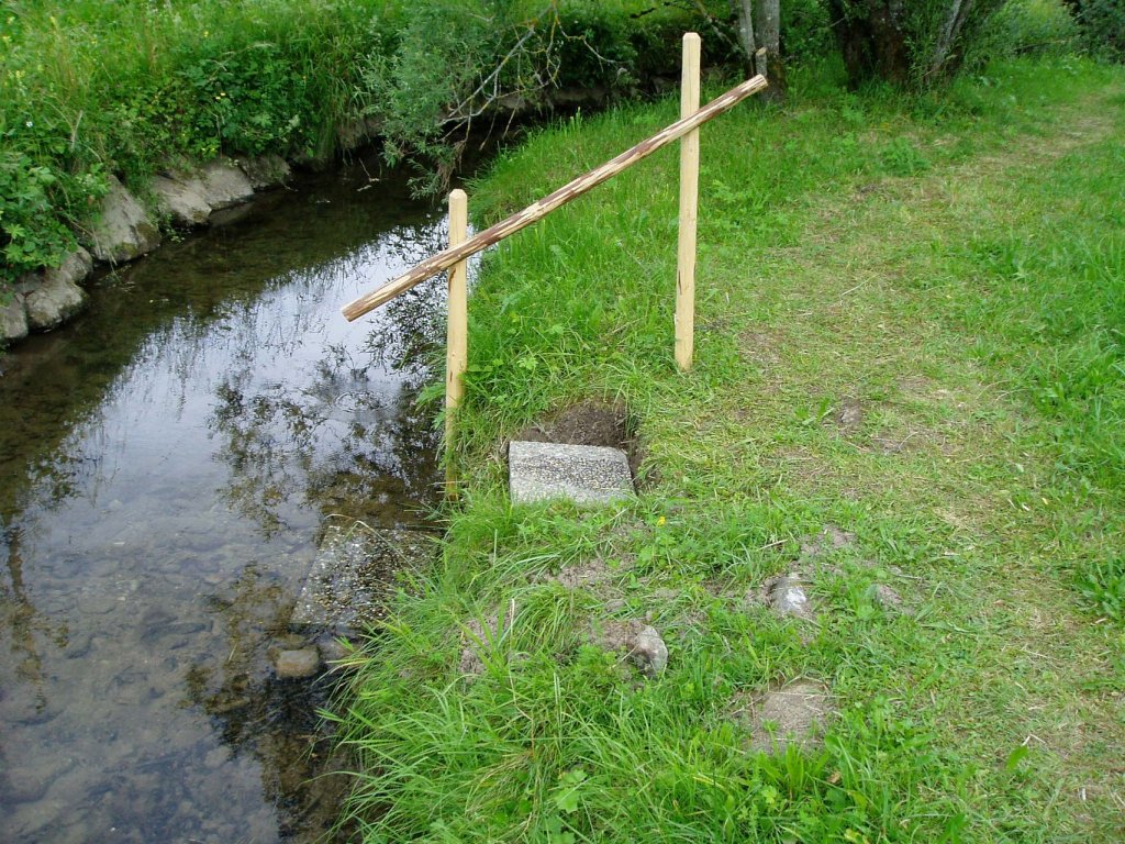 Barfußweg in Bizau im Bregenzerwald