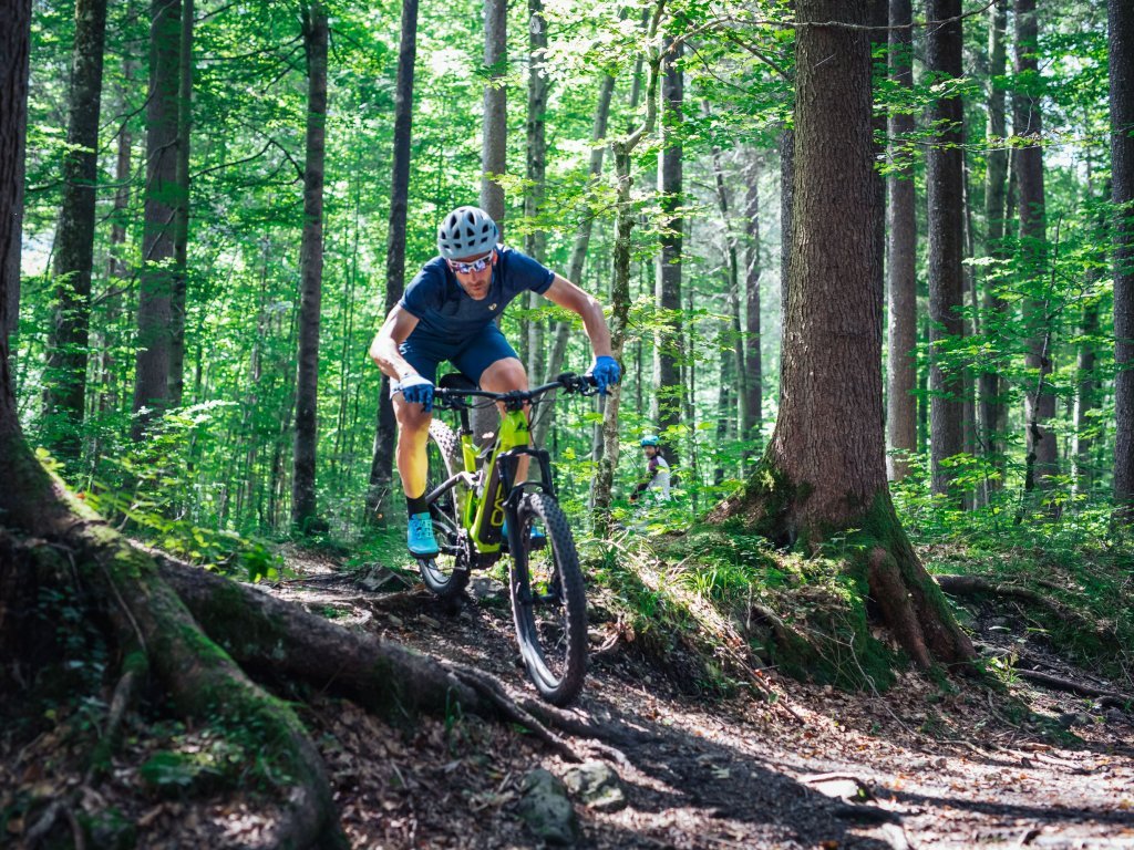 Naturerlebnis in den Bike Parcours in Au-Schoppernau