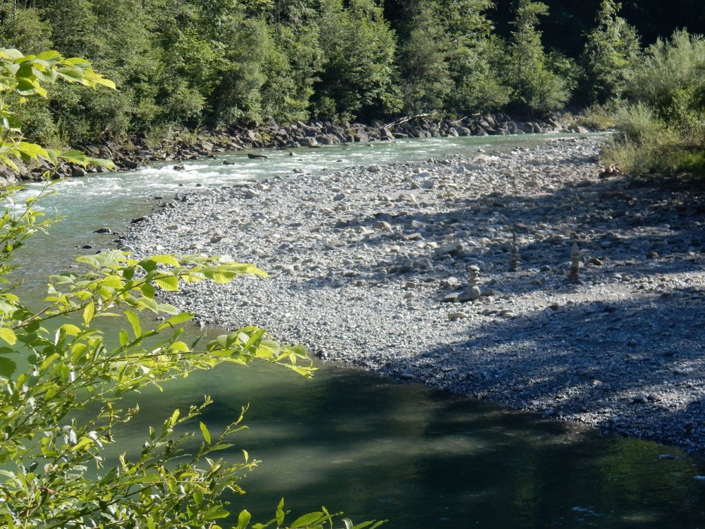 Bregenzere Ache in Langenegg