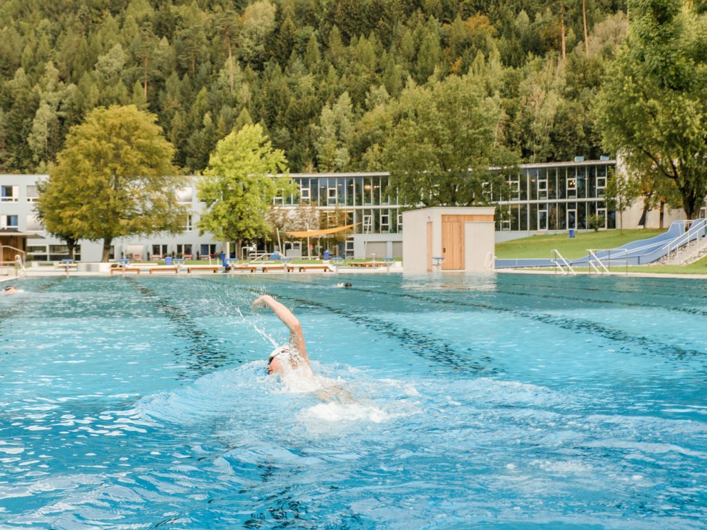 Sportbecken im Val Blu in Bludenz