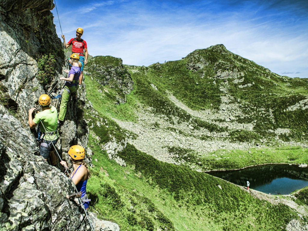 Klettersteig Kälbersee im Montafon