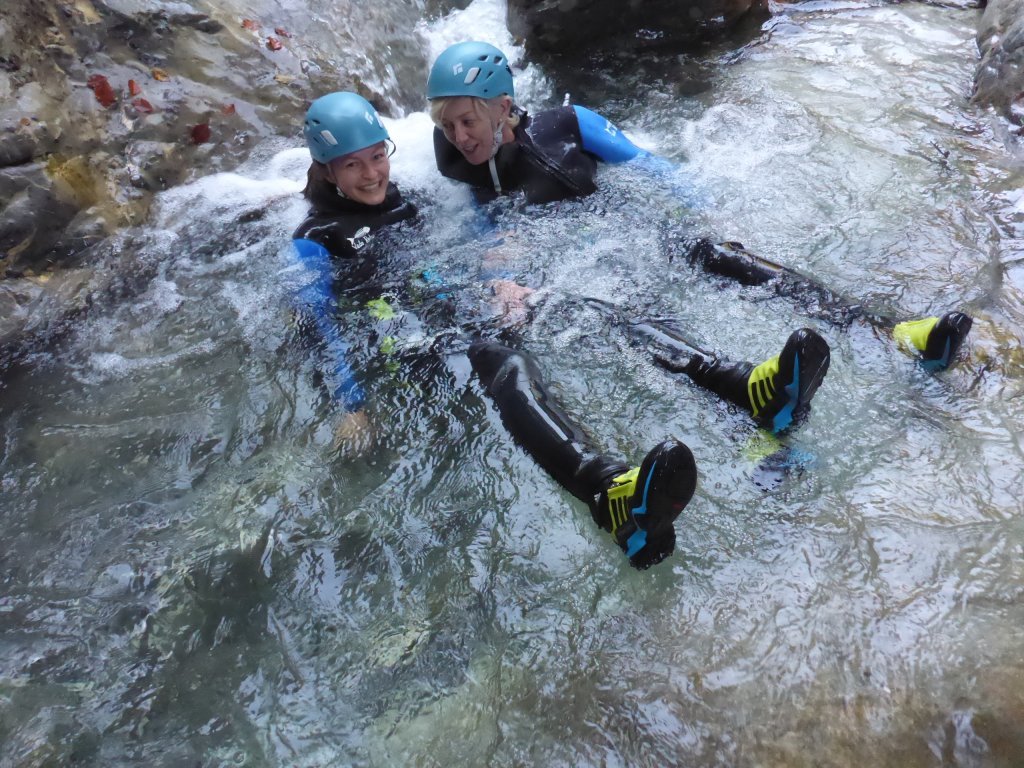 Canyoning in der Alpenregion Bludenz für Familien und Gruppen