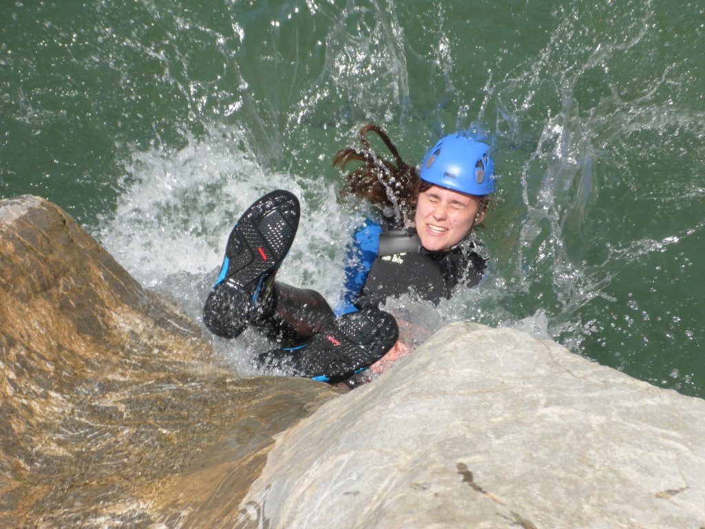 Canyoning in der Alpenregion Bludenz für Familien und Gruppen