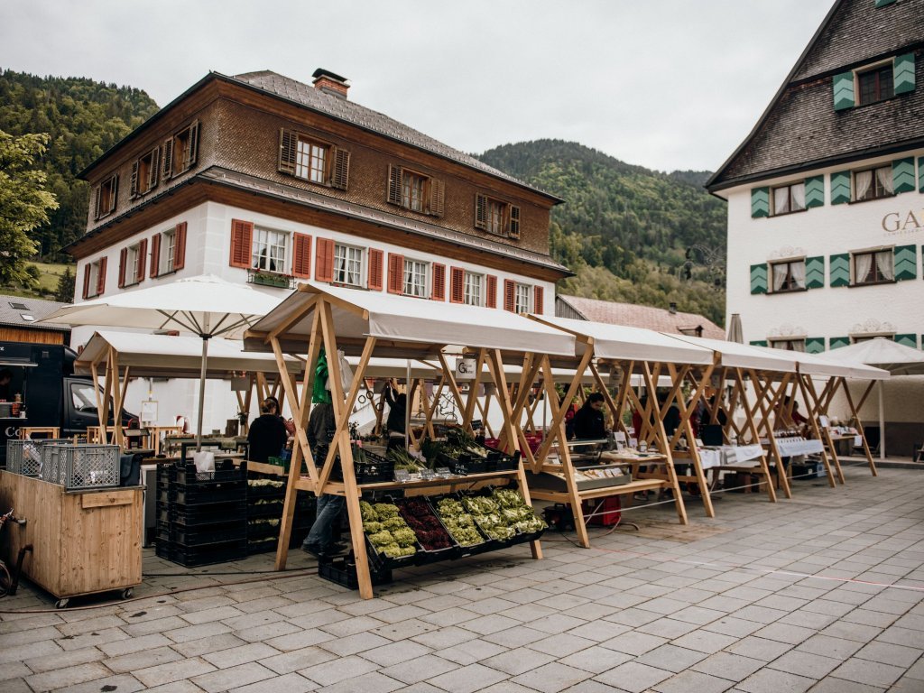 Wochenmarkt in Bezau