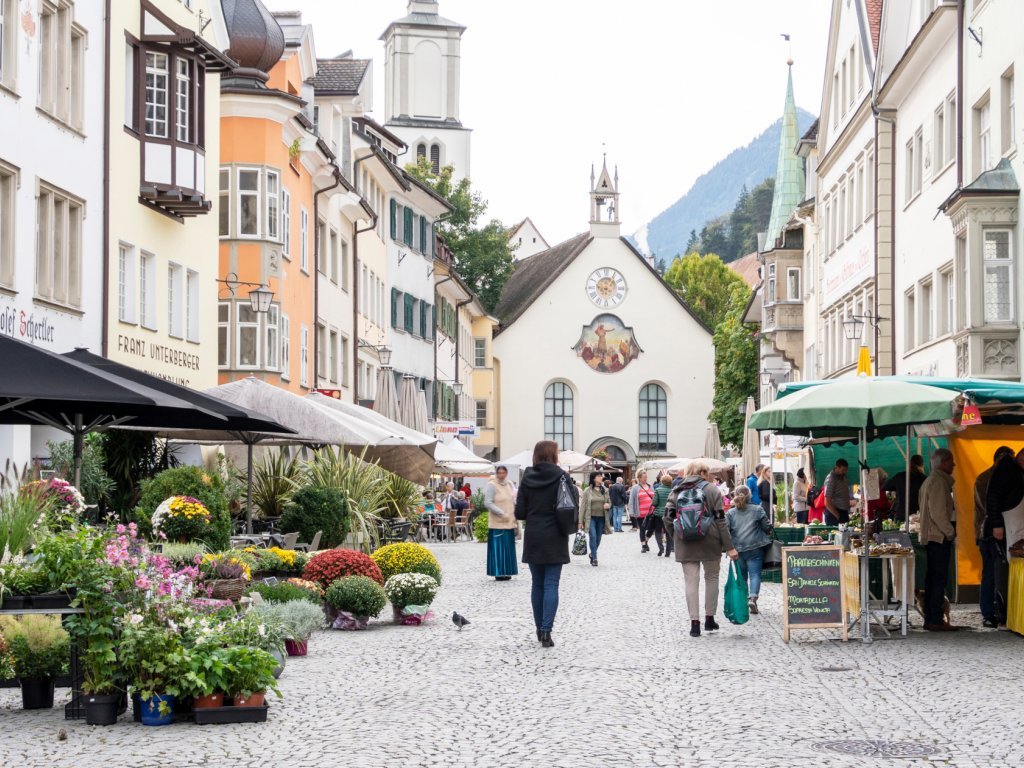 Wochenmarkt in Feldkirch