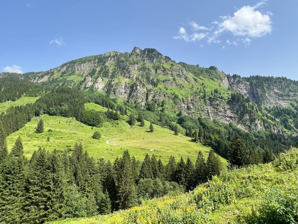 Bergblick Mellental