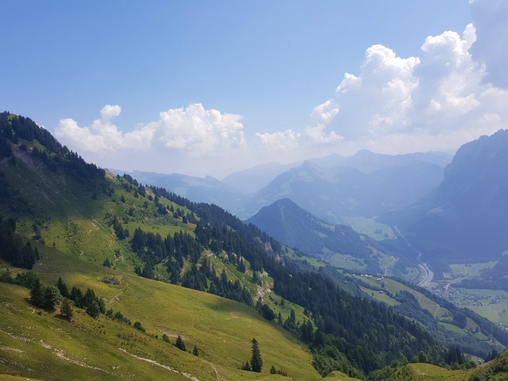 Blick auf Hangspitze und Kanisfluh