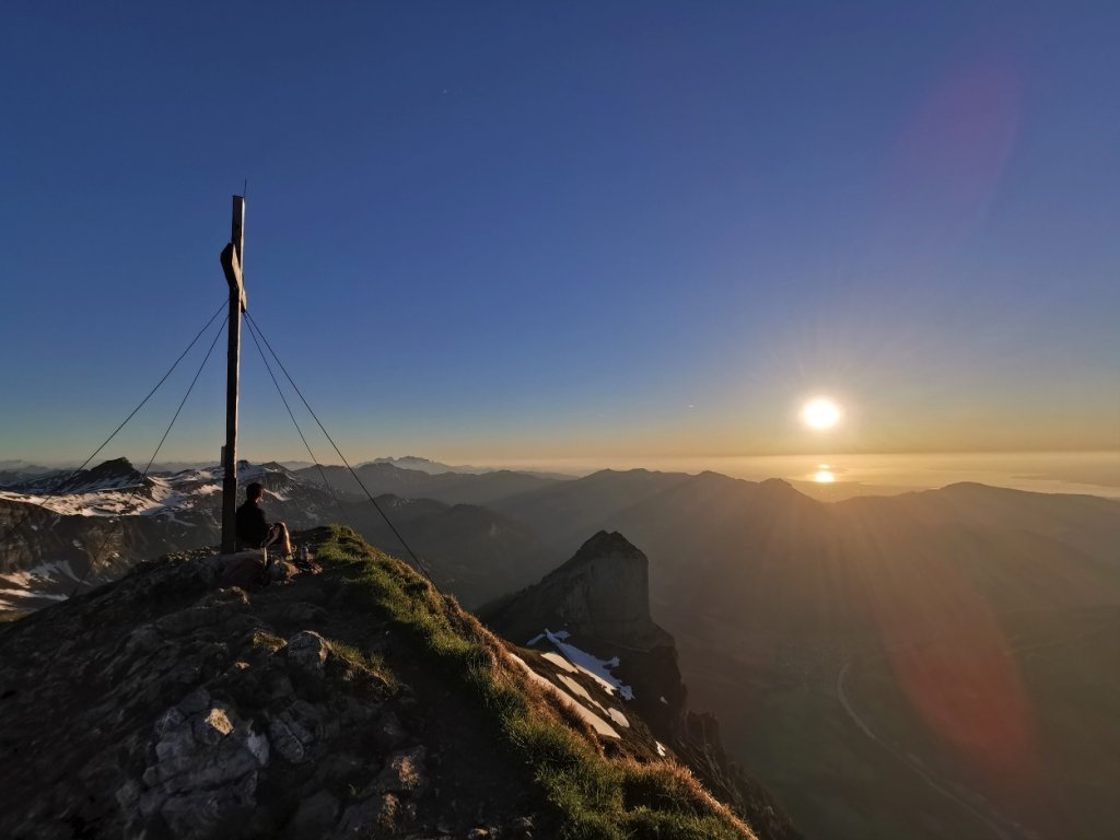 Sonnenuntergang Kanisfluh