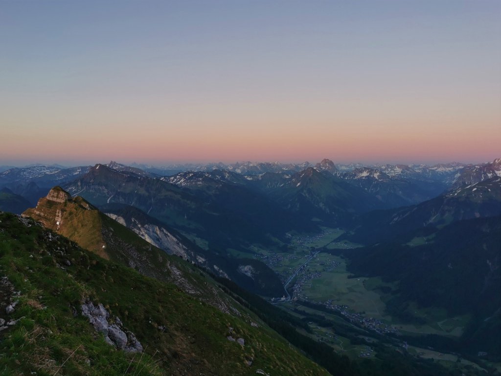 Sonnenuntergang Kanisfluh