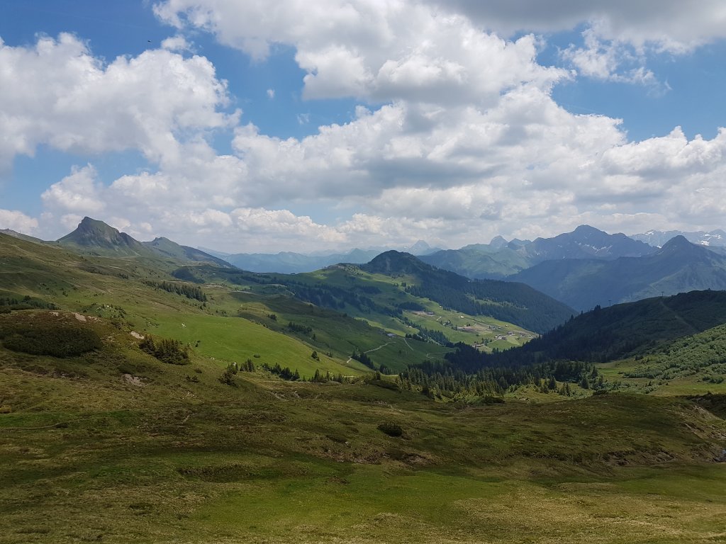 Ausblick in Damüls