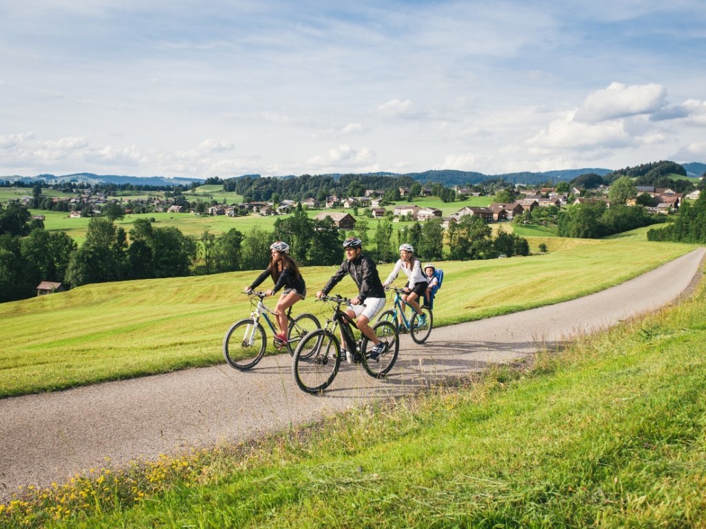 Radweg Bregenzerwald bei Egg