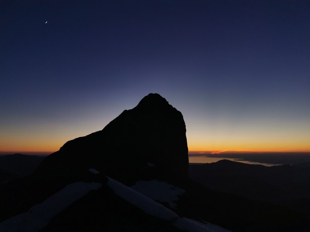 Hoher Stoß im Abendlicht