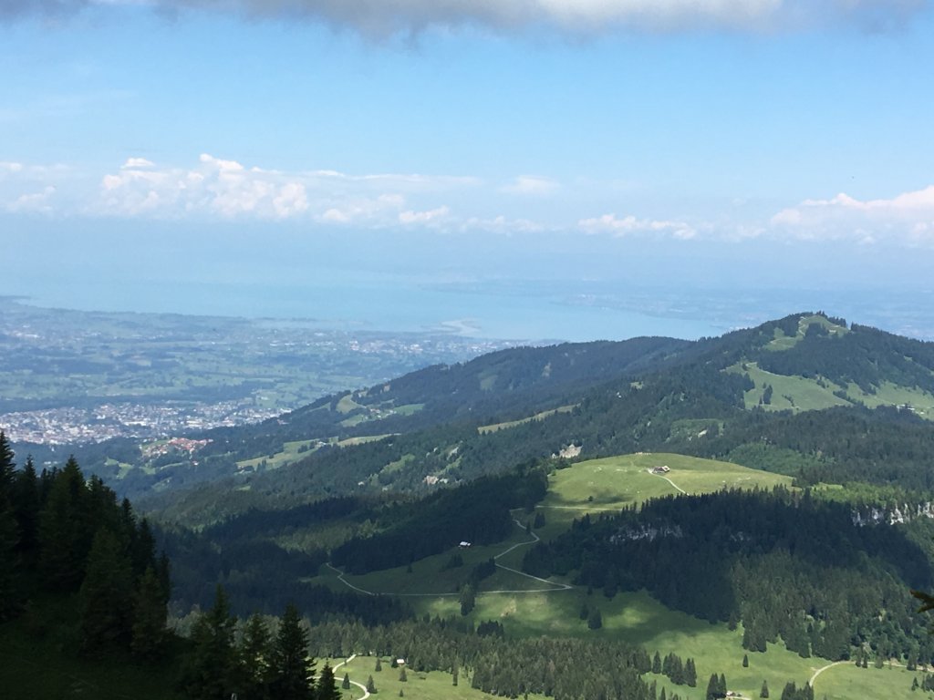 Ausblick von der Hangspitze