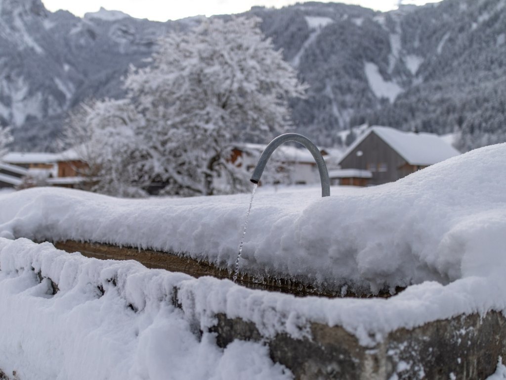 Winterlandschaft in Mellau