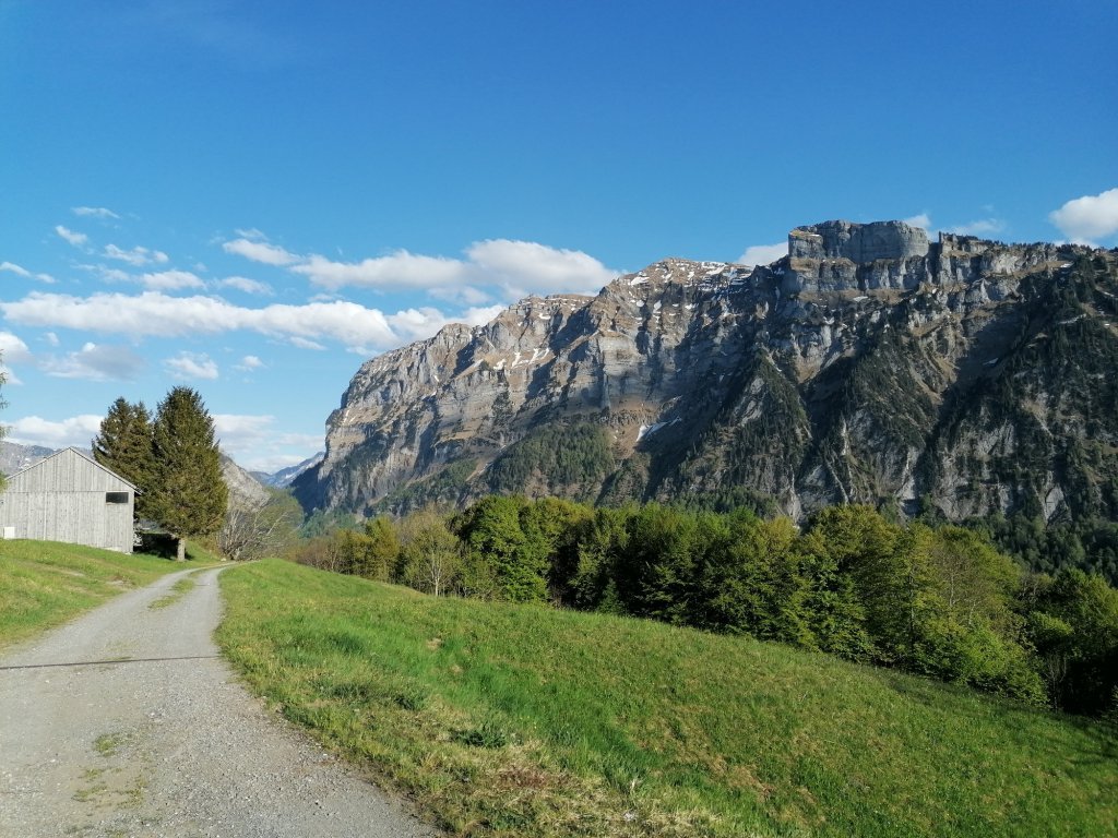 Blick vom Kau auf die Kanisfluh