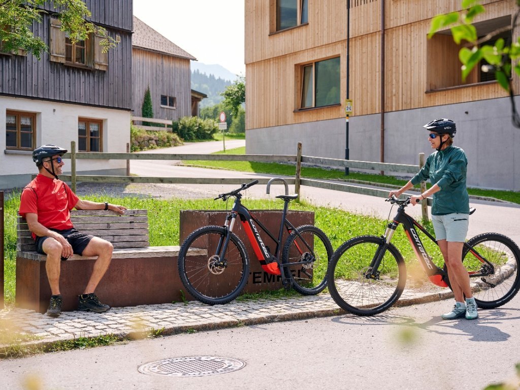 E-Biken in Mellau