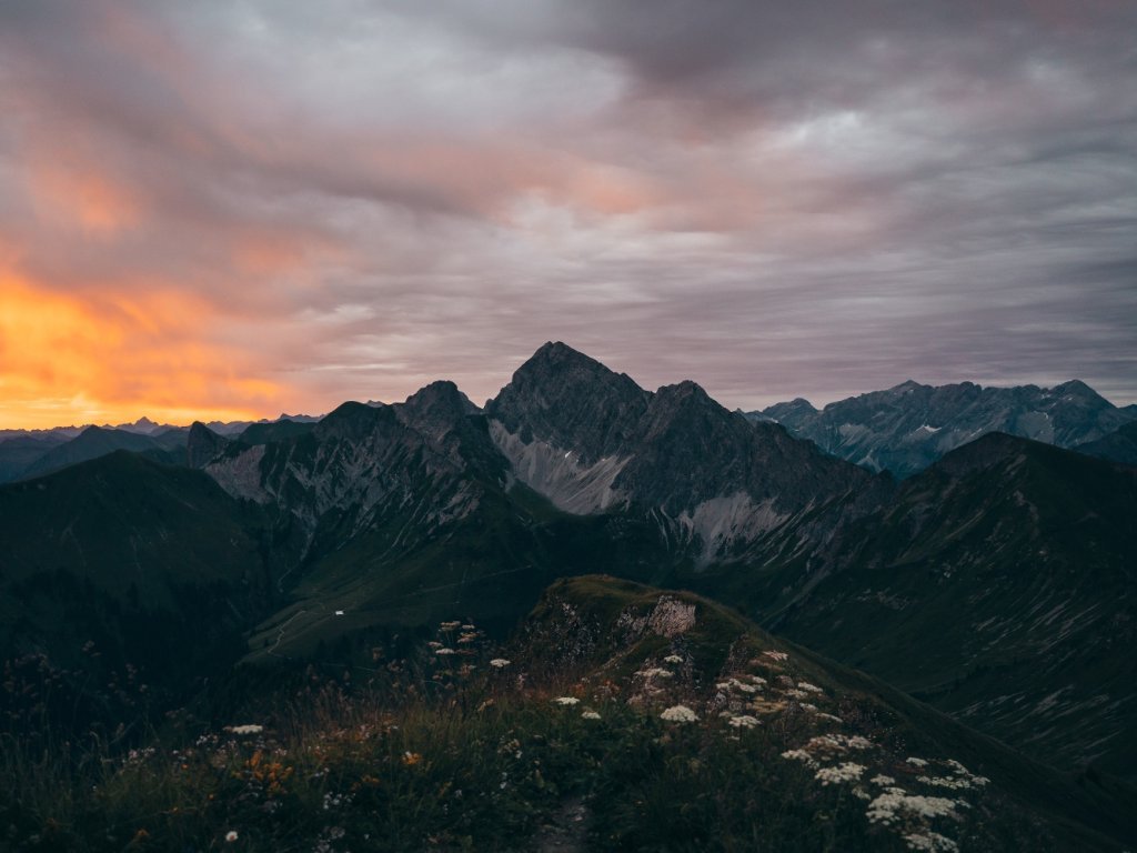 Sonnenaufgang Zafernhorn