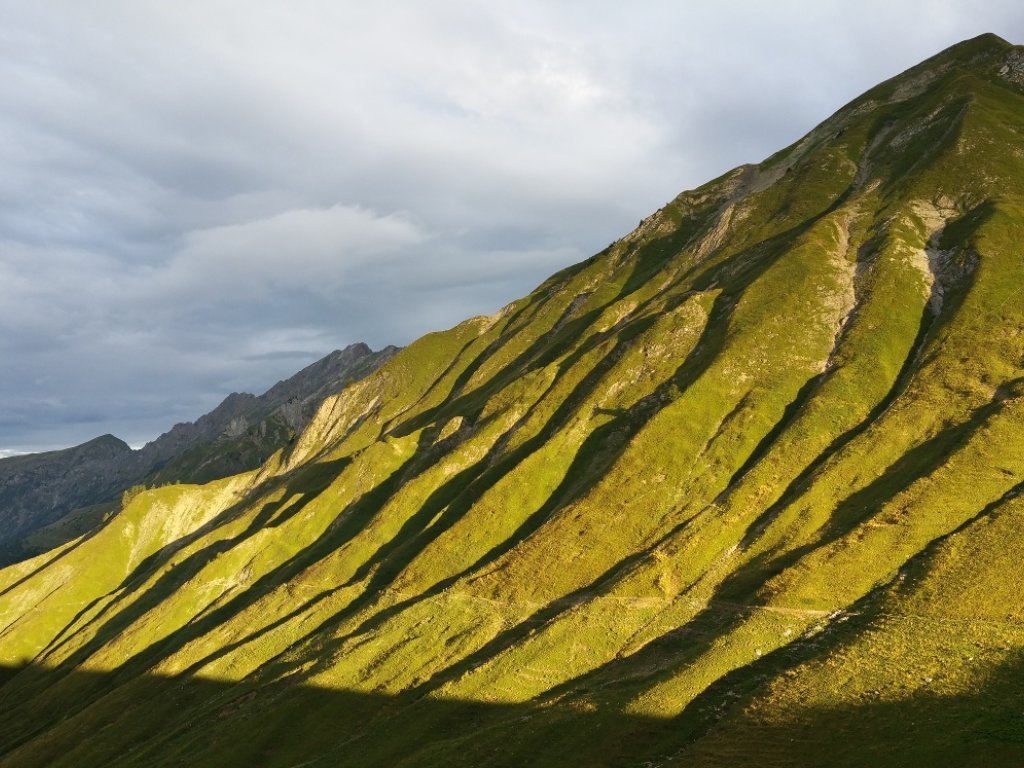 Ausblick von der Biberacher Hütte