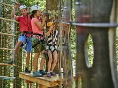 Familienausflug im Kletterpark Brandnertal