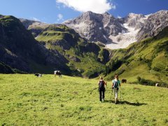 Wandern in Warth-Schröcken im Bregenzerwald