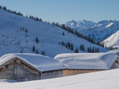 Winterlandschaft Damüls